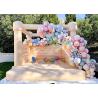 Buy cheap White Wedding Bouncy Castle House , Wedding Bounce House from wholesalers