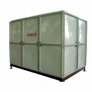 Quality Corrosion-resistant FRP SMC Water Tank with Integral Strength and Nice Adaptability for sale