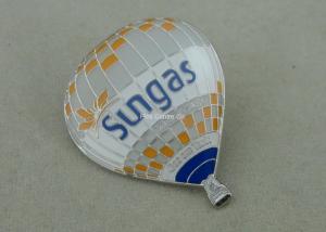 Promotional Die Struck Sungas Balloon Soft Enamel Pin With Epoxy