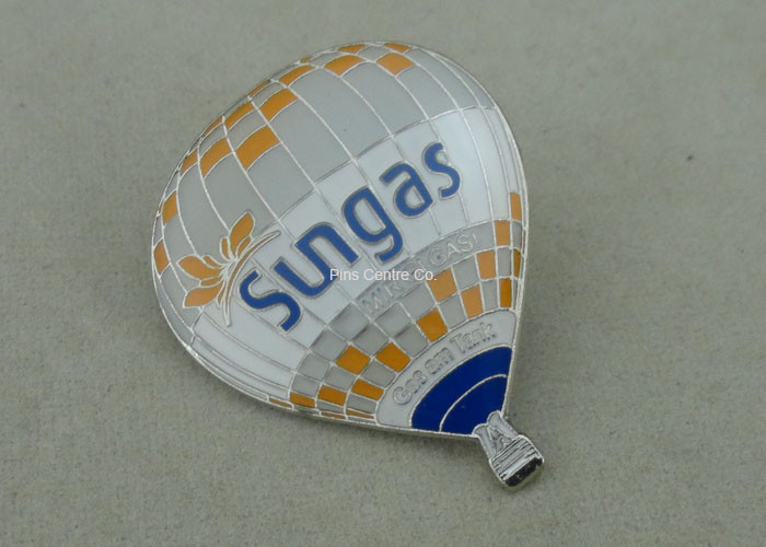 Buy Promotional Die Struck Sungas Balloon Soft Enamel Pin With Epoxy at wholesale prices