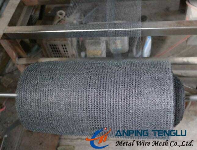 Quality High Efficient Type Knitted Wire Mesh, 300-600 Model, 0.1-0.3mm Wire for sale