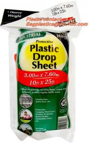 Quality Drop Sheet Drop Cloth Paint Dust Sheet Plastics Painter Pe Protective Table Drop Cloth for sale