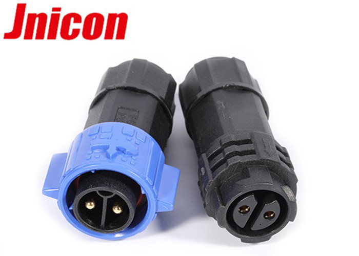 Electric Circular 2 Pin Connector Male Female Waterproof For Underwater Lights