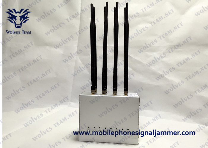 Quality High Power 6 Bands Adjustable Customized Frequency GPS 3G 4G All Cell phone Signal Jammer for sale
