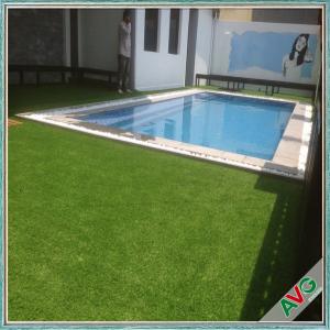 Quality Recyclable Garden Artificial Grass With 4 / 3 Tone Color 16800s / Sqm for sale