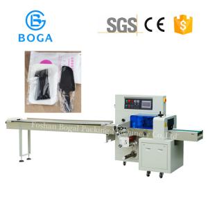 Quality Horizontal Pillow Type Down Film Packing Machine Semi Auto For Disposable Tablewares Packing for sale