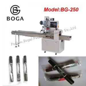 Quality Stable  Horizontal Flow Pack Machine / Flow Pen Packaging Machine Semi Auto for sale