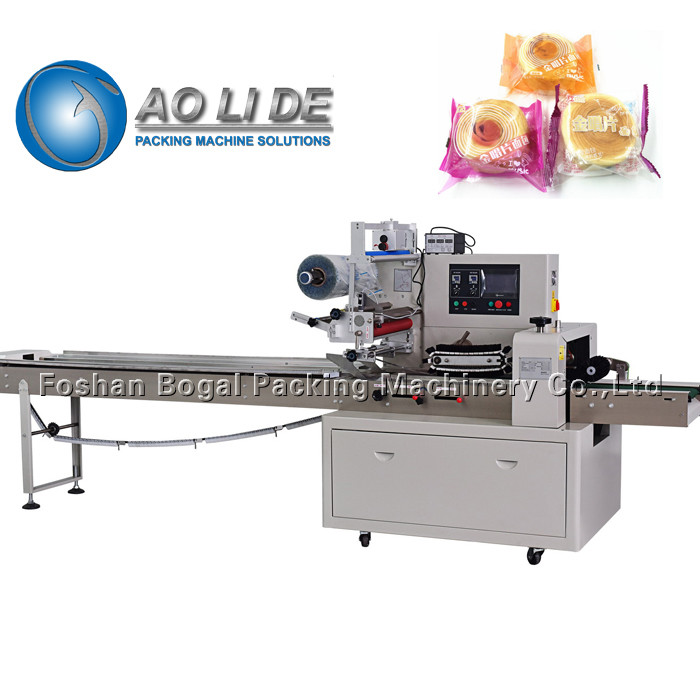 Quality Food Bread Packaging Machine / OPP film Toast Packaging Machine Semi Automatic for sale