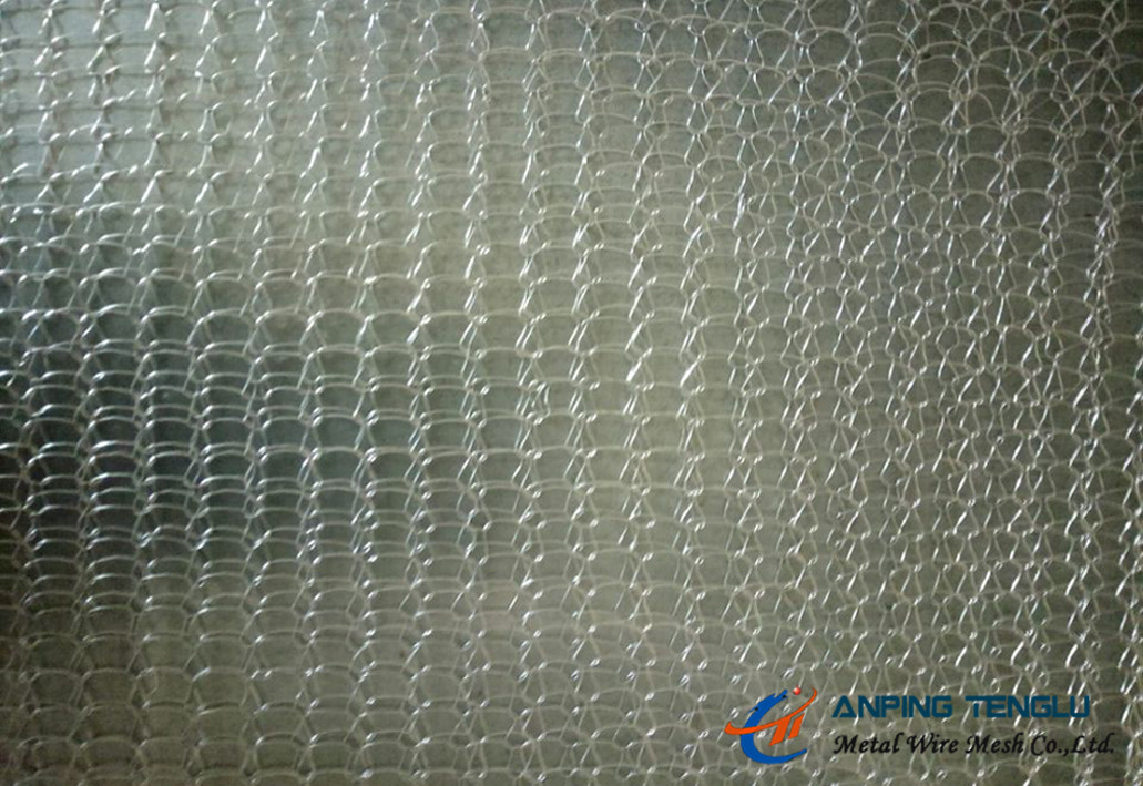 Quality Stainless Steel Knitted Wire Mesh, Commonly 0.20mm, 0.23mm, 0.25mm, 0.28mm Wire for sale