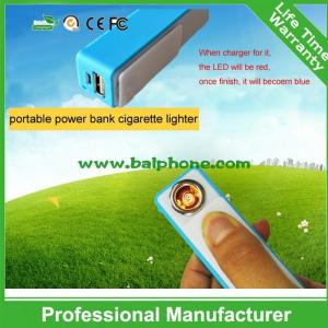 Quality Portable Power Bank Multi Function Mini Flashlight+cigar Lighter+ Mobile power bank for sale
