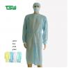 Buy cheap Non Sterile Disposable Nonwoven Gown S - XXXL For Clean Room from wholesalers