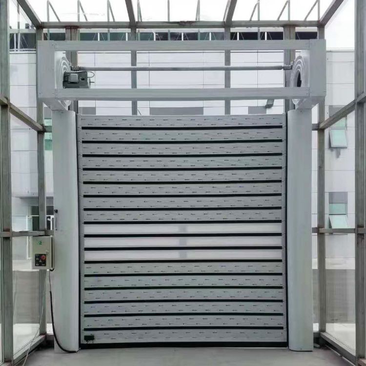 Quality Modern Curtain Color Automatic Roller Shutter Doors 50HZ , Single Phase for sale