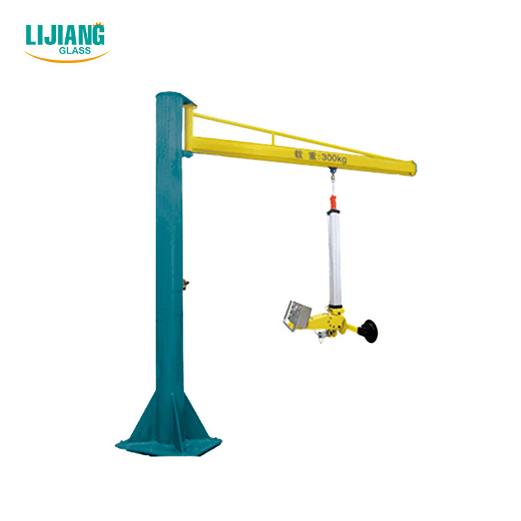 Quality Four Sucker Cups Glass Cantilever Crane Lifter Loading Equipment for sale