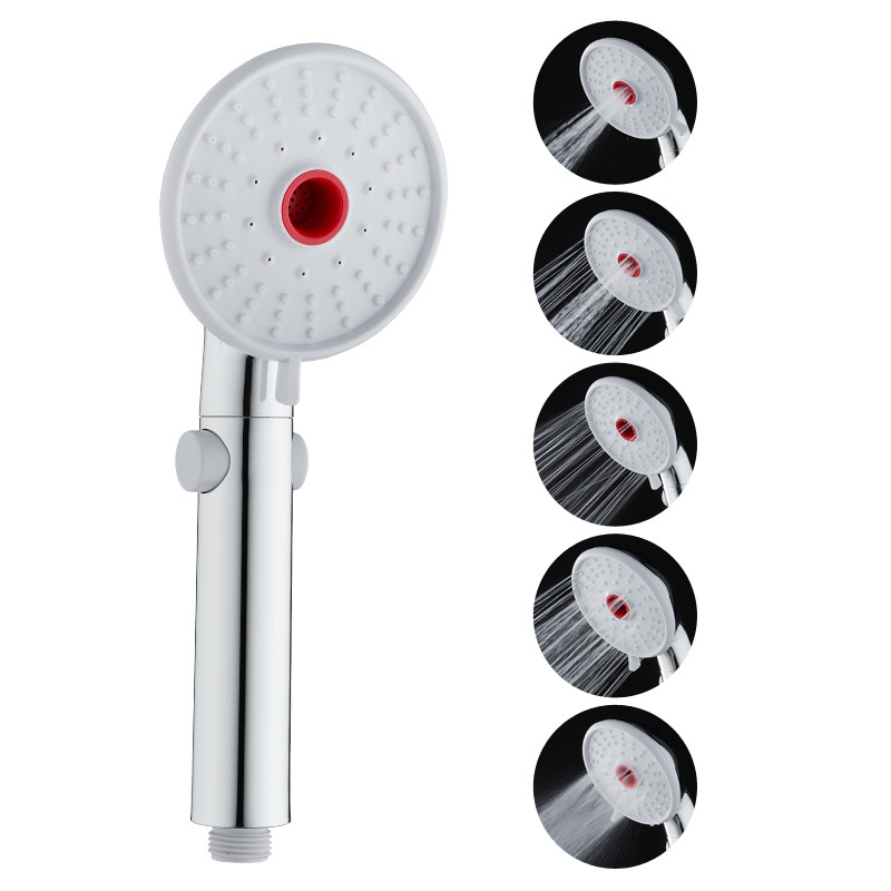 Buy 5 Function 0.4MPA Bathroom Handheld Shower Head 10cm*26cm Size at wholesale prices