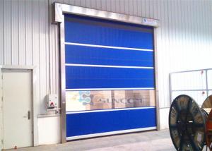 Quality Energy Savings Industrial High Speed Door , Rollup Garage Doors Outside for sale