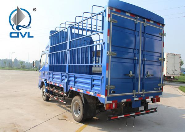 Buy Box Type Unloading Light Duty Truck 8 Ton With EURO II Emission Standard at wholesale prices