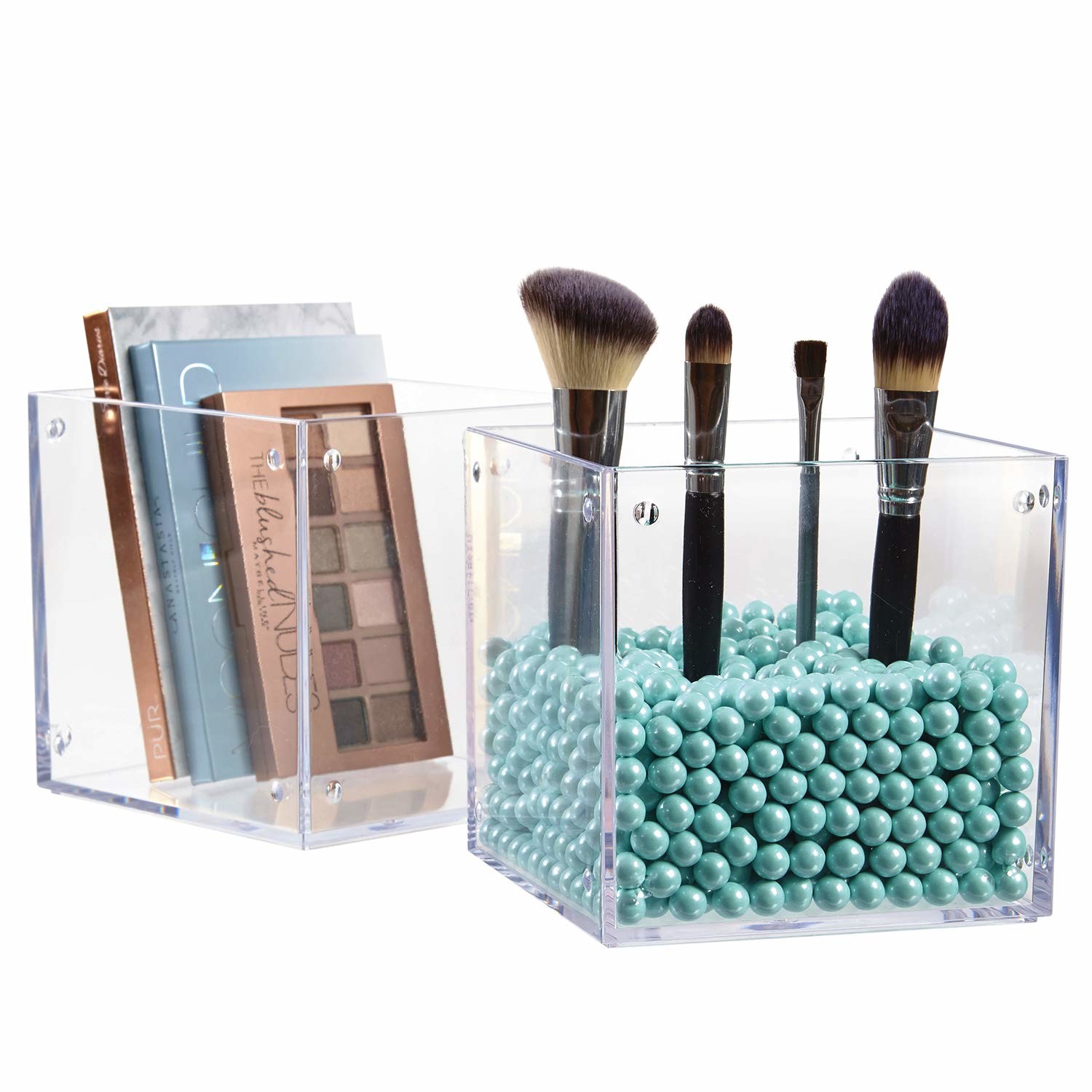 Quality Fine Craftsmanship Acrylic Cosmetic Box Storage Holder For Makeup Brush for sale