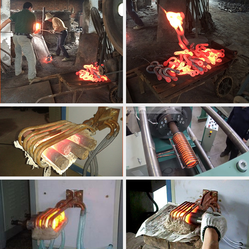 Quality 160KW Induction Heating Forging Equipment Square Steel High Frequency for sale