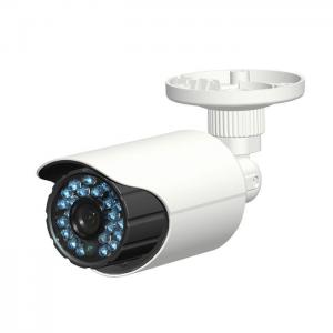 IR LEDs length 15m HD-CVI CMOS Lightweight Bullet CMOS CCTV Camera , PC 720P High Resolution Camera