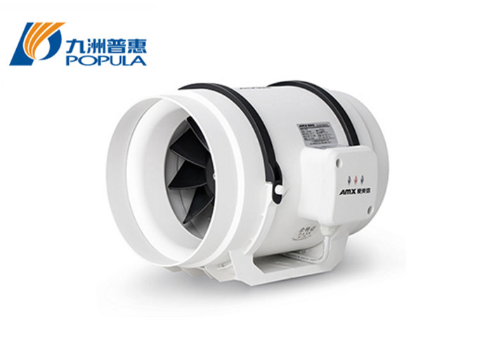 Quality 8 inch Mixed Flow Inline Duct Fan Circular Extractor Fan CE CB Certificate for sale