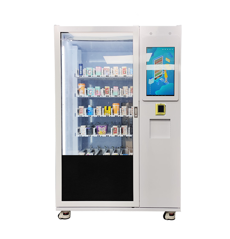Quality Cup Cake Vending Machine With Xy Elevator Auto Open Door For Shopping Mall for sale