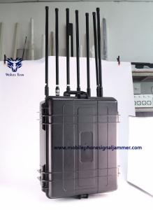 Quality VIP Protection Military Quality 6 Bands High Power Backpack Cell Phone Signal Jammer for sale
