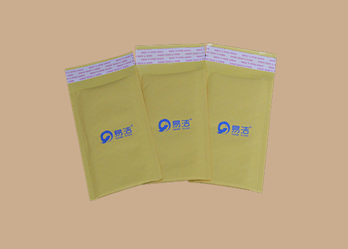 Quality Anti Throw Kraft Paper Bubble Mailers Cushioning Surface For Shipping Gifts for sale