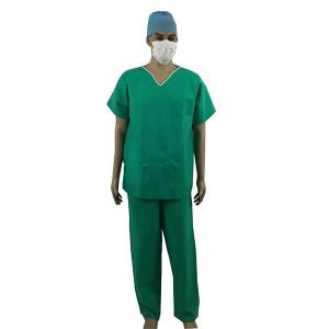 Quality Short Sleeves Surgical Nurse Scrub Suits Patient Doctor Medical Uniform for sale