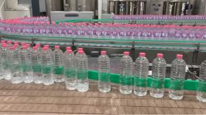 Quality 2250ml 5.5kw Mineral Water Filling Machine ISO 380V For Plastic Bottle for sale