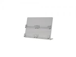 Quality Exquisite Workmanship Acrylic Clear Board Counter Plastic Card Display Stands for sale