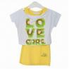 Buy cheap Hot Selling 2-piece Kid's T-shirt, Made of 100% Cotton, with Printing from wholesalers