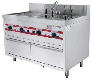 Quality Gas Pasta Boiler Noodle Chinese Cooking Stove 1200 x 750 x (850+150)mm for sale