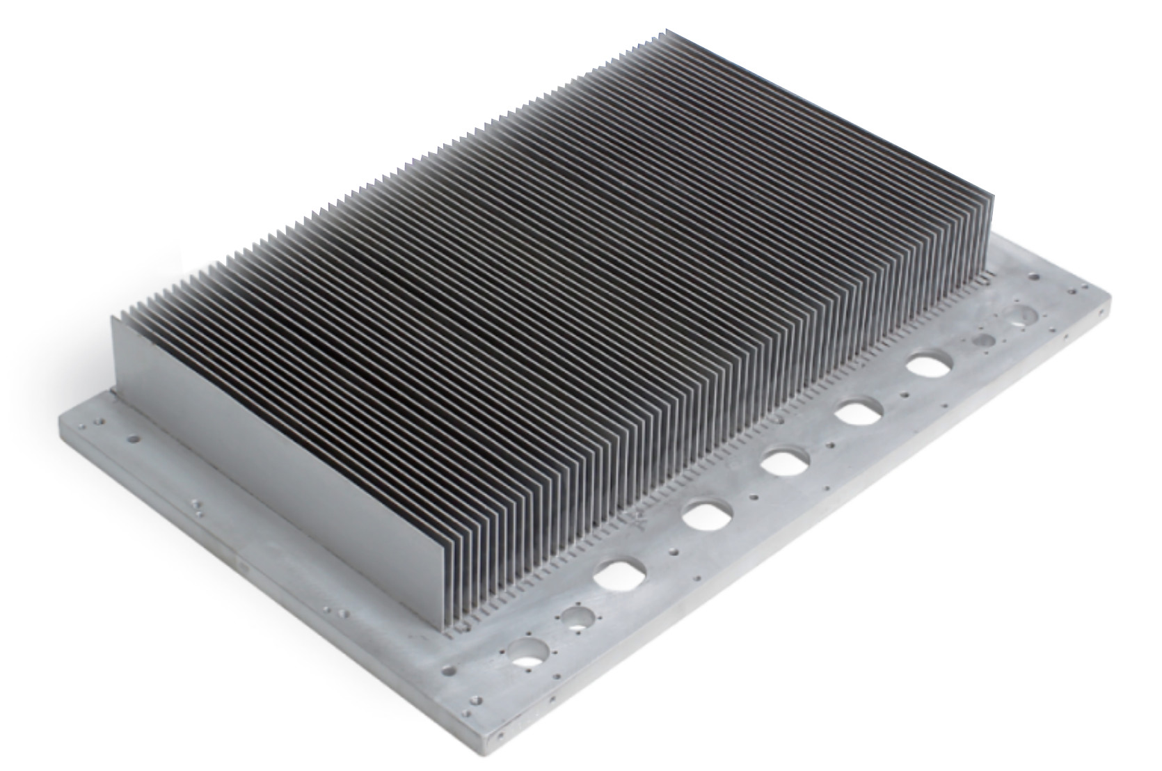 Quality Plug-in Vacuum Brazed Aluminum Heat Sinks for converters ,power supply heat exchangers for sale