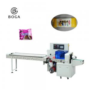 Quality Pillow Wrapping Machine Automated Horizontal Dessert Pastry Vegetable Packing for sale