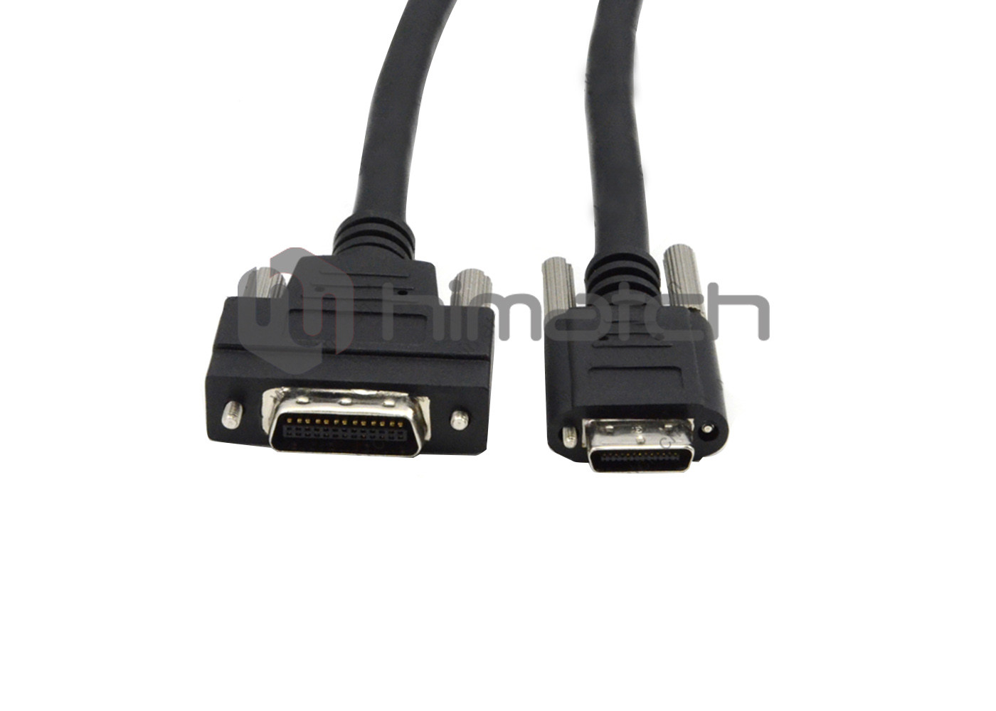 Quality Standard Camera Link Cable MDR / SDR 5 Meters With Molding Black Color for sale