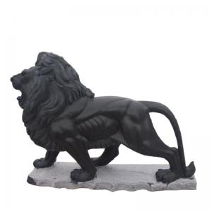 Quality High quality customized marble stone lions statue walking lions sculpture,China stone carving Sculpture supplier for sale