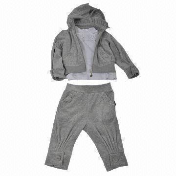 Buy cheap 2012 Latest Children's Fashionable Suit with Hood from wholesalers