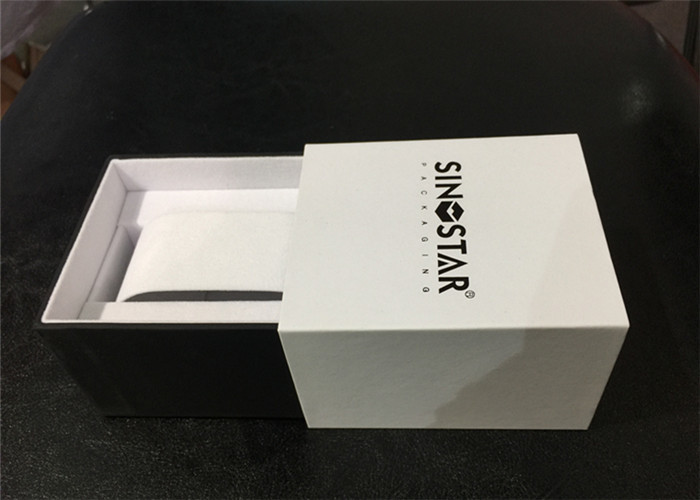 Quality Eco - Friendly Paper Watch Box Glossy / Matt Lamination Surface Finishing for sale