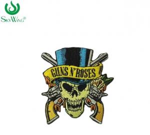 Quality Colorful Personalised Embroidered Badges Sew On Patches For Motorcycle Vests for sale