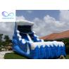 Buy cheap Commercial 6.5 Meters High Blue Wavy Inflatable Water Slide For Outdoor Summer from wholesalers