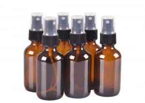 Quality Amber PET Cosmetic Spray Bottles Smooth Surface Skin Care Water Packing for sale