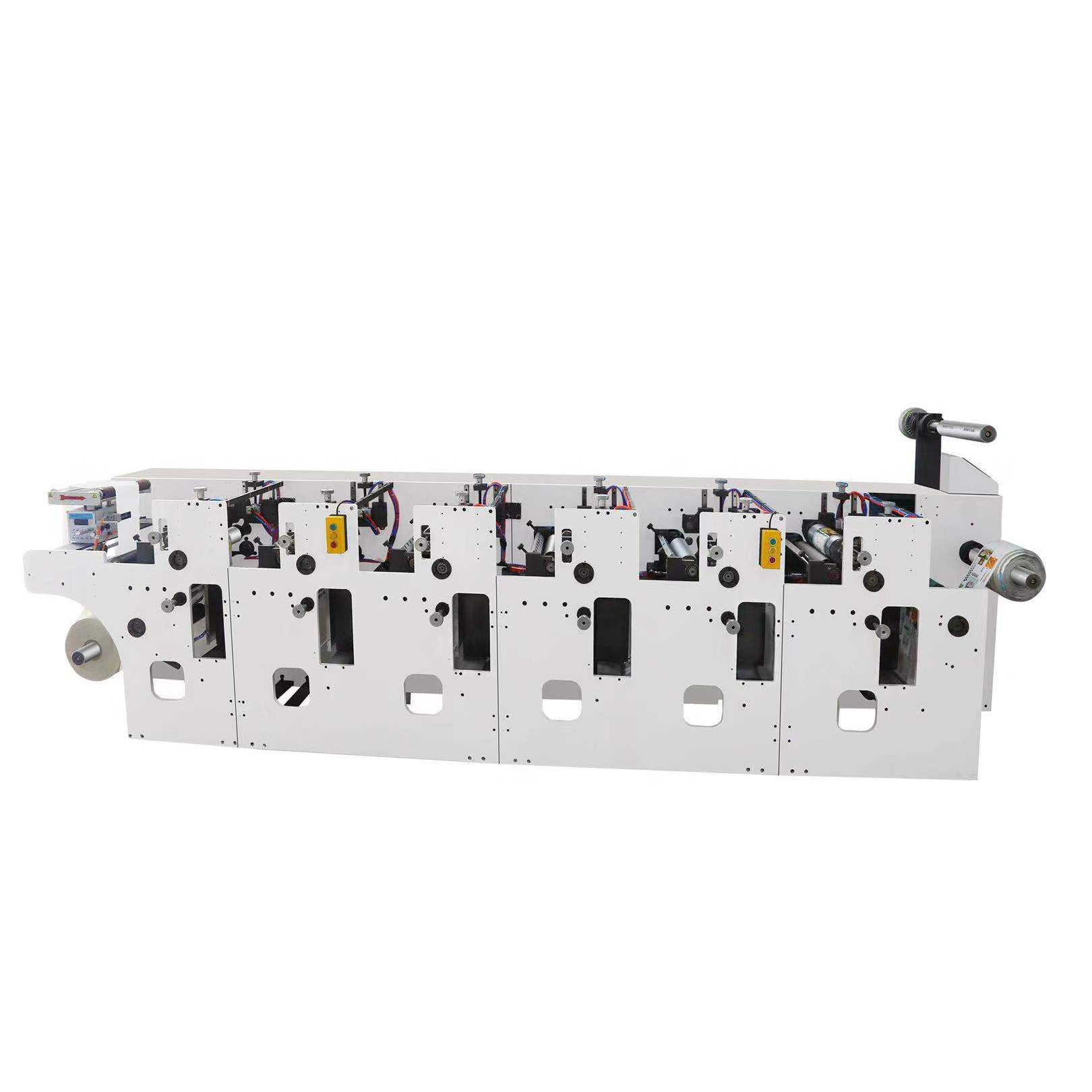 China 210mm Five Color Flexo Digital Printing Machine For Paper Roll on sale