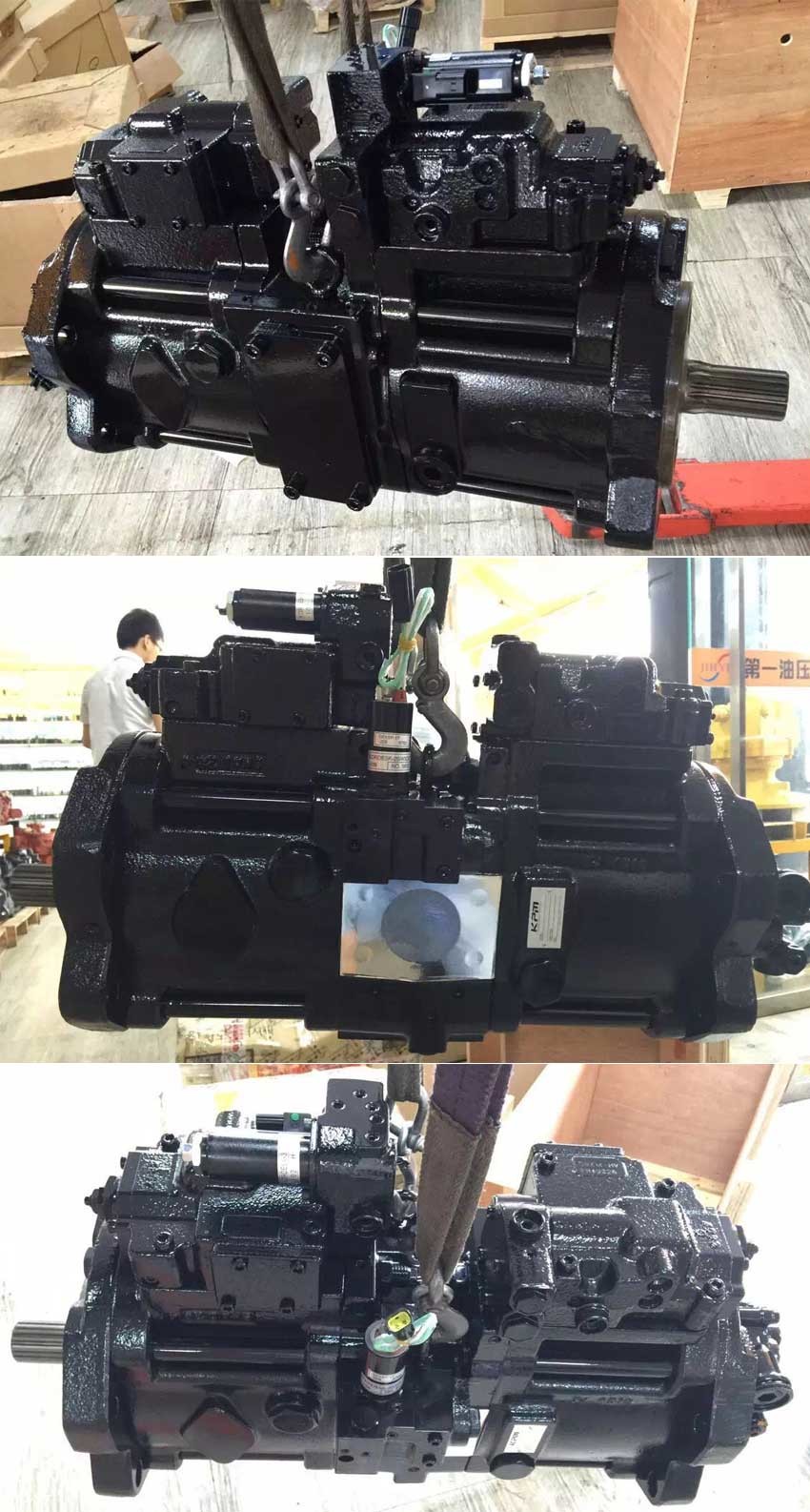 Quality K3V63 Excavator hydraulic pump For KASAWAKI Excavator spare parts for sale