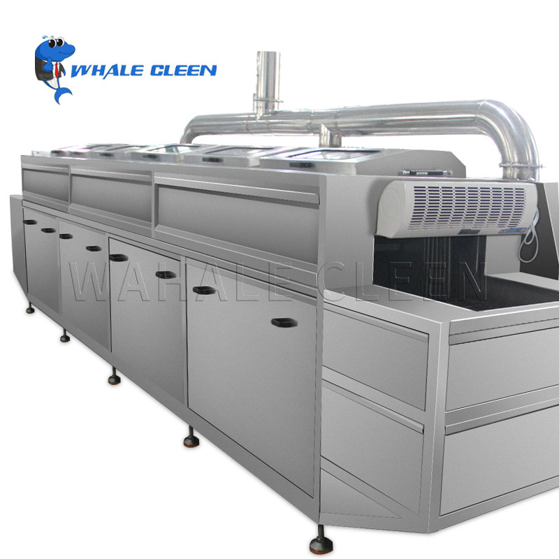 China Net Belt Industrial Ultrasonic Cleaning Machine Driven By Speed Regulating Motor on sale