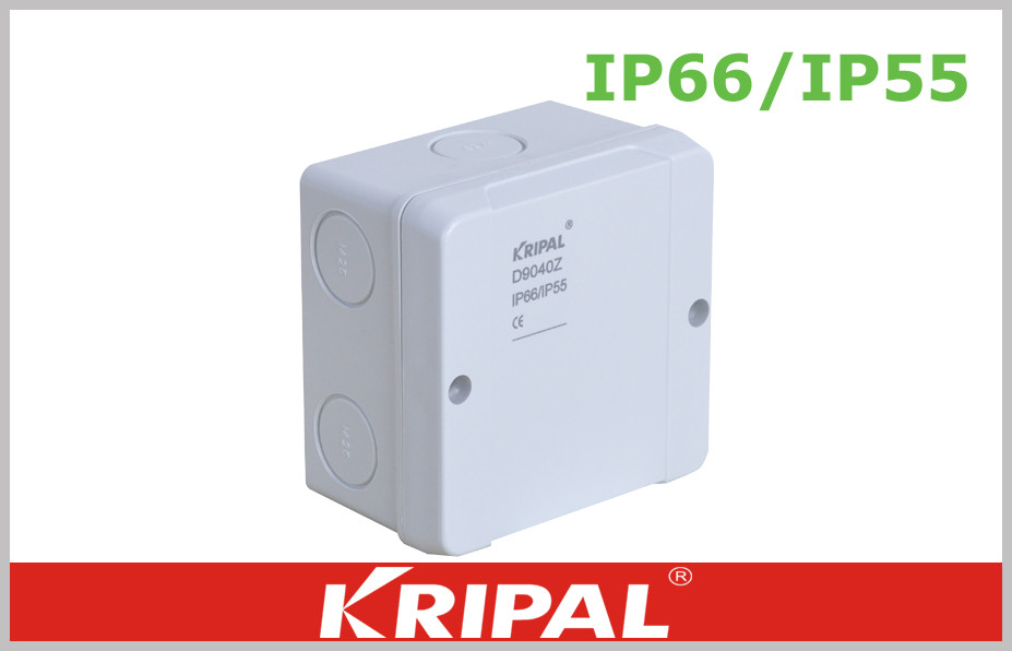 Quality IP55 / IP66 PC DK Cable Terminal Junction Box Flameproof 98*98*61mm for sale