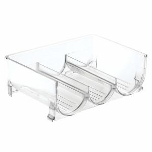 Quality Contemporary Stackable Acrylic Wine Bottle Holder For Kitchen Countertops for sale