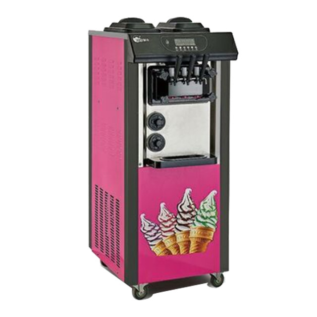 Quality Vertical 25L Fully - Auto Commercial Soft Serve Ice Cream Machine With Low Energy Consumption for sale