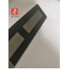Buy cheap custom rectangle shape 3mm glass with chemical strengthened semi-black color from wholesalers