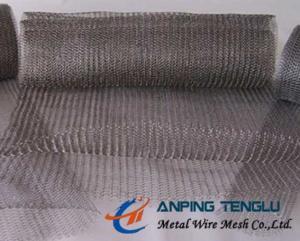 Quality 90-150 Model Knitted Mesh, With High Collection Efficiency Features for sale