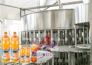 Quality 4.4KW 0.4M3/ Min Juice Bottle Filling Machine 6000BPH For Beverage for sale